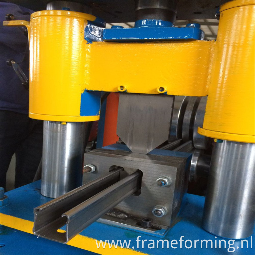 strut channel roll forming machine